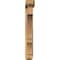 Ekena Millwork Balboa Craftsman Smooth Bracket w/ Offset Brace, Western Red Cedar, 5 1/2"W x 28"D x 40"H BKT0604X28X40BOA04SWR - alternate 3